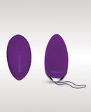 Xgen Bodywand Date Night Remote Vibrating Egg - Purple