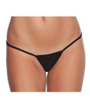 Low Rise Lycra G-String Black