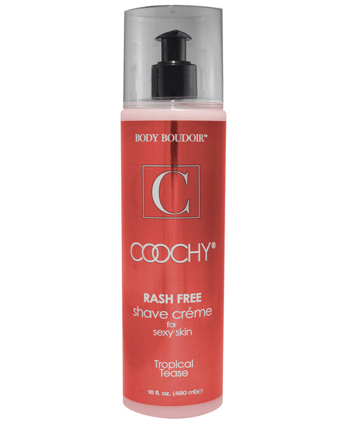 Coochy Rashfree Shave Creme - 16 oz Tropical Tease