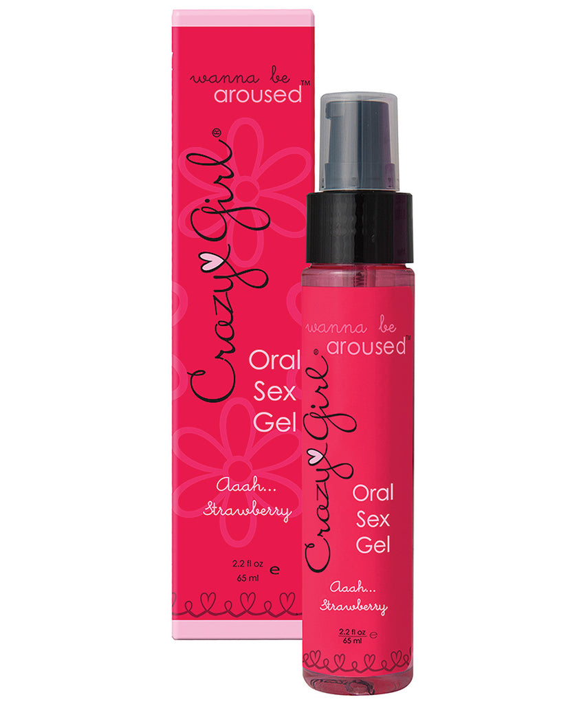 Crazy Girl Wanna Be Aroused Oral Sex Gel - Strawberry – G Spot Zone