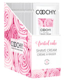 COOCHY Shave Cream - Frosted Cake Display of 24