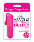 Pink Pussycat Vibrating Clit Tease Bullet - Pink