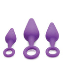 Curve Novelties Gossip Rump Ringers - Violet