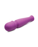 Curve Novelties Gossip Silicone Vibrating Wand 10x - Violet