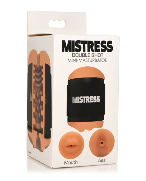 Curve Novelties Mistress Mini Double Stroker Ass & Mouth - Medium