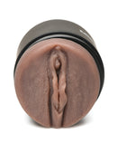 Curve Novelties Mistress Mini Double Stroker Ass & Mouth - Dark