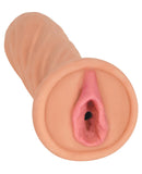 Curve Mistress Vibrating Pubic Bone Stroker Shay - Vanilla