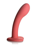 Curve Toys Simply Sweet 7" G Spot Silicone Dildo - Pink