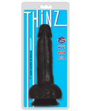 Curve Novelties Thinz 7" Slim Dong w/Balls - Midnight