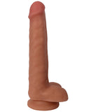 Curve Novelties Thinz 8" Slim Dong w/Balls - Vanilla