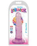 Curve Toys Lollicock 6" Slim Stick - Grape Ice