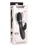 Curve Novelties Power Bunnies Dizzy Rotating Vibrator w/Rotating Beads - Black