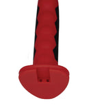 ElecraStim Silicone Fusion Komode Dildo - Red/Black