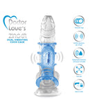 Doctor Love's Zinger Dual Vibrating Cock Cage - Blue