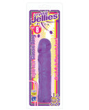 Crystal Jellies 8" Classic Dildo - Purple