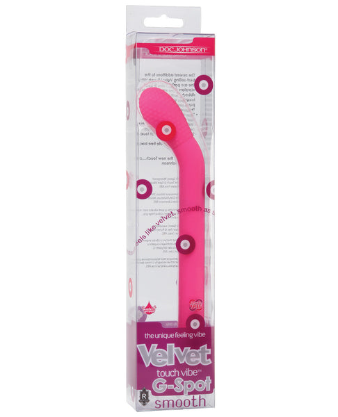 Velvet Touch G Spot Smooth - Pink