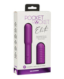 Pocket Rocket Elite Rechargeable w/Removable Sleeve - Purple