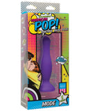 American Pop Mode 5" Silicone Anal Plug - Purple, Anal Products,- www.gspotzone.com