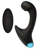 OptiMale Vibrating P Massager w/Wireless Remote - Black