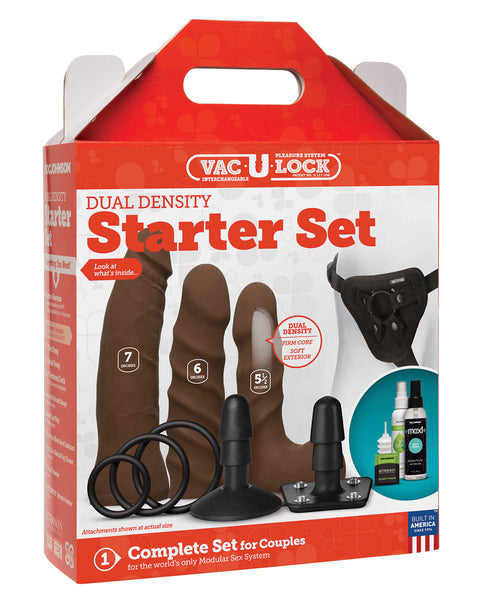 Vac-U-Lock Dual Density Starter Set - Chocolate