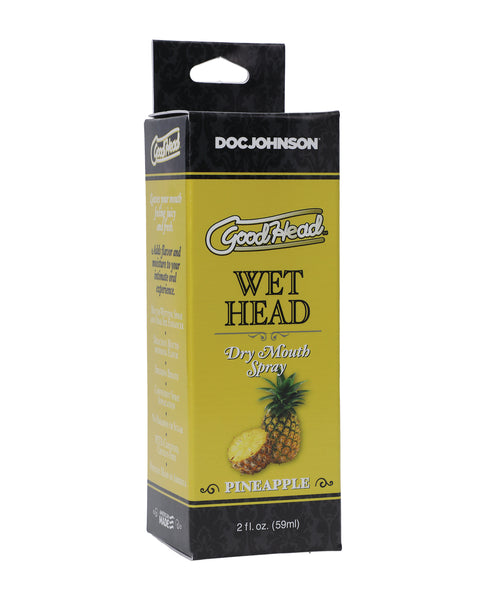 GoodHead Wet Head Dry Mouth Spray - 2 oz Pineapple