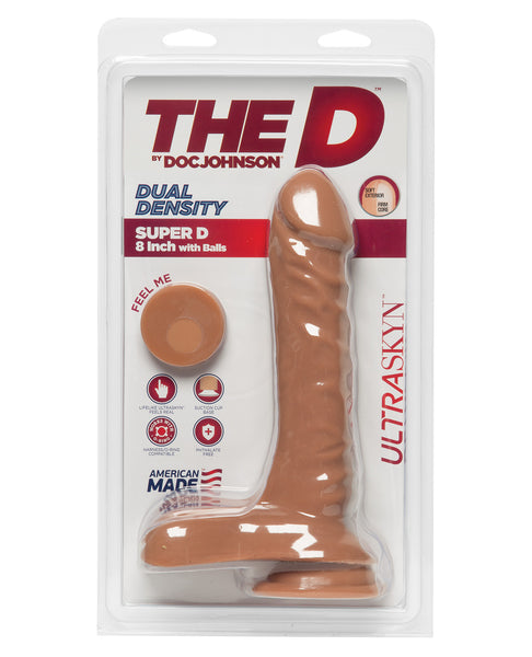 The D 8" Super D w/Balls - Caramel