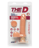 The D 7" Perfect D Vibrating w/Balls - Vanilla