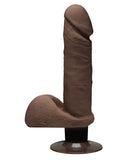 The D 7" Perfect D Vibrating w/Balls - Chocolate