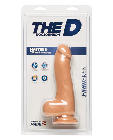 The D 7.5" Master D w/Balls - Vanilla