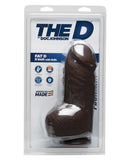 The D 8" Fat D w/Balls - Chocolate