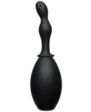 Kink Flow Silicone Anal Douche & Accessory - Black