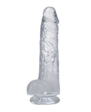 In A Bag 8" Big Dick - Clear