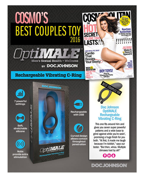 Promo OptiMale Featured in Cosmo Sign