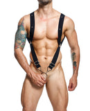 Dngeon Strait Back Harness Black O/S