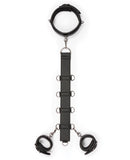 Easy Toys Neck & Wrist Restraint - Black