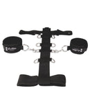 Lux Fetish 3PC Adjustable Neck & Wristraint Set