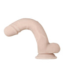 Evolved Real Supple 9.5" Dildo Non Vibrating - Light