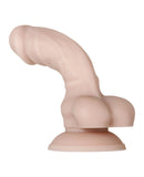 Evolved Real Supple 6" Silicone Poseable Dildo Non Vibrating - Light