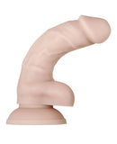 Evolved Real Supple 6" Silicone Poseable Dildo Non Vibrating - Light