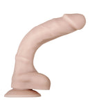 Evolved Real Supple 8.25" Silicone Poseable Dildo Non Vibrating - Light