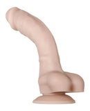 Evolved Real Supple 8.25" Silicone Poseable Dildo Non Vibrating - Light