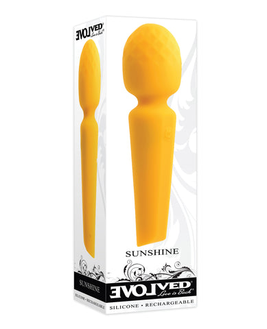 Evolved Sunshine Flexible Wand Vibrator - Yellow