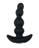 Evolved Bump N' Groove Vibrating Butt Plug - Black