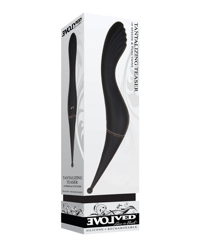 Evolved Tantalizing Teaser Dual End Vibrator - Black