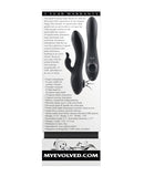 Evolved Rabbit Hole Triple Stimulation Vibrator - Black