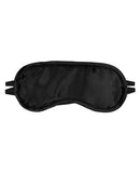 Satin Fantasy Blindfold 2 Strap - Black