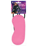 Satin Fantasy Blindfold 2 Strap - Pink