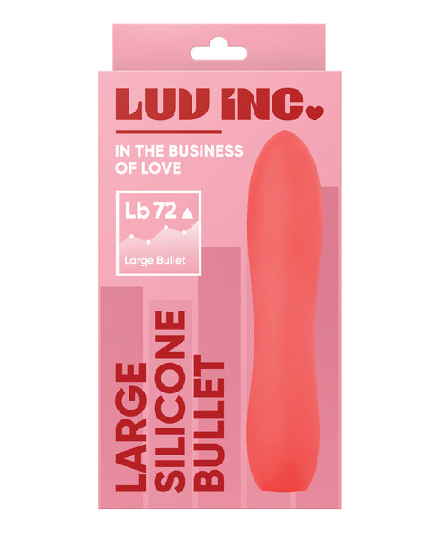 Luv Inc. Large Silicone Bullet - Coral