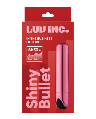 Luv Inc. Shiny Bullet - Pink