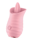 Luv Inc. Tongue Flickering Vibrator - Pink